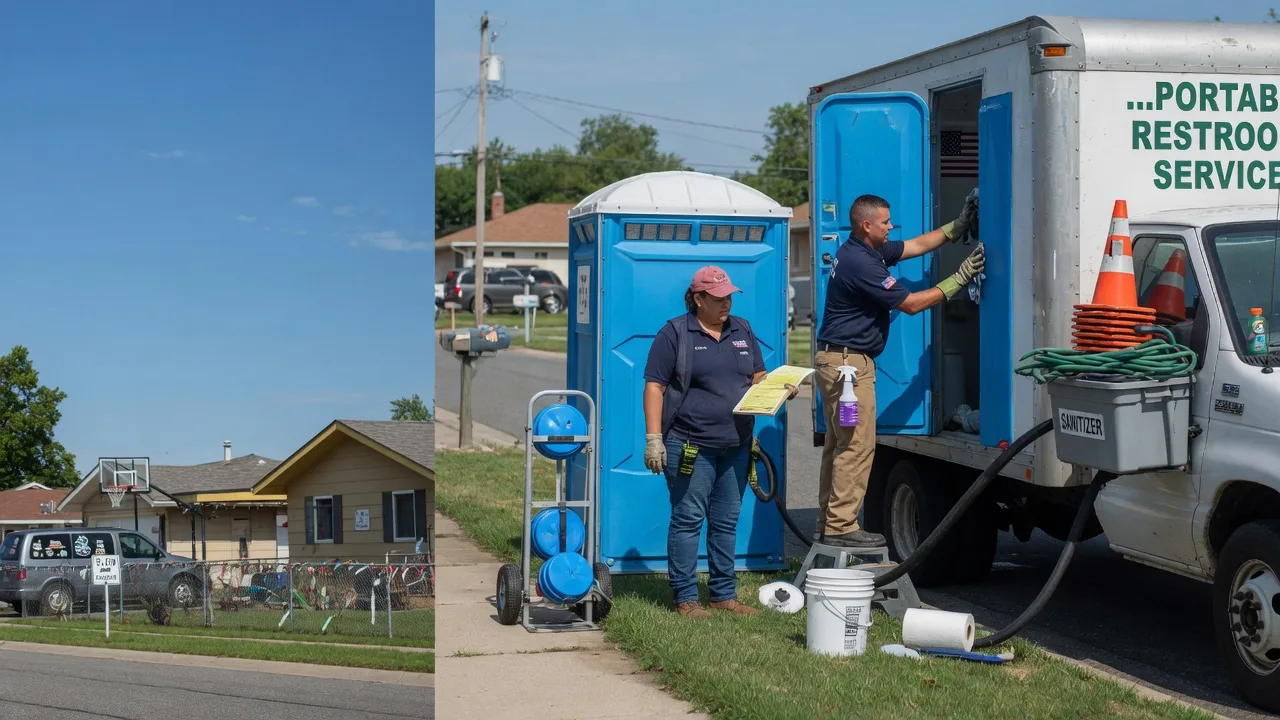 Portable Toilet Rental in Kiester, MN near me